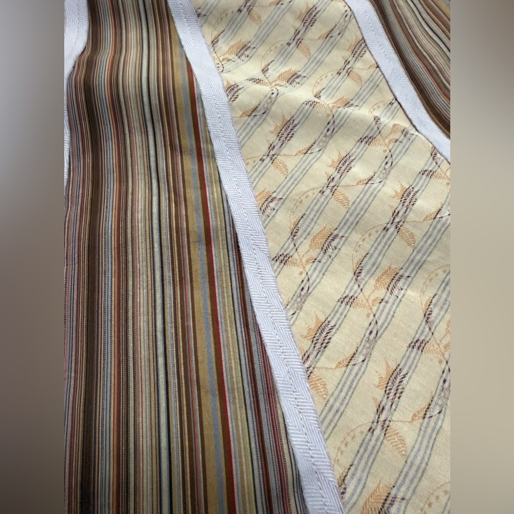 Vintage J. Jill - Cotton Striped Patchwork Skirt - size 4, NEW WITH TAGS - Picture 4 of 14